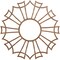 Ekena Millwork Augustus Wood Fretwork Pierced Ceiling Medallion, Walnut, 18"OD x 6 3/8"ID x 1/4"T CMWP18X18X0250AUWA - alternate 1